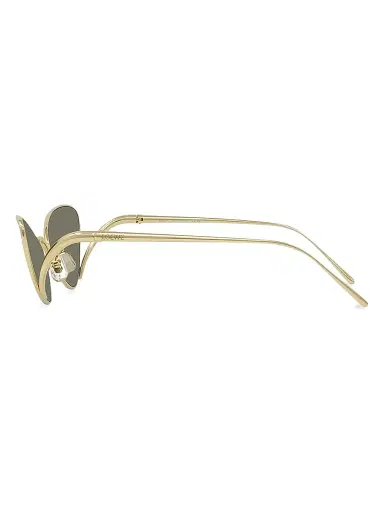 LOEWE Women's 59MM Cat-Eye Sunglasses - Gold | Thumbnail 3 LOEWE Women's 59MM Cat-Eye Sunglasses - Gold | Thumbnail 3