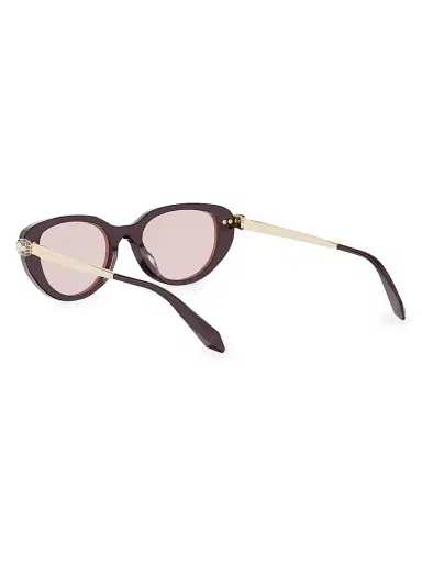 BVLGARI Women's Serpenti Forever 50MM Oval Sunglasses - Shiny Bordeaux | Thumbnail 4 BVLGARI Women's Serpenti Forever 50MM Oval Sunglasses - Shiny Bordeaux | Thumbnail 4