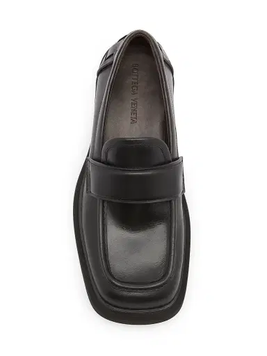 Bottega Veneta Men's James Intrecciato-Detailed Leather Loafers | Thumbnail 4 Bottega Veneta Men's James Intrecciato-Detailed Leather Loafers | Thumbnail 4
