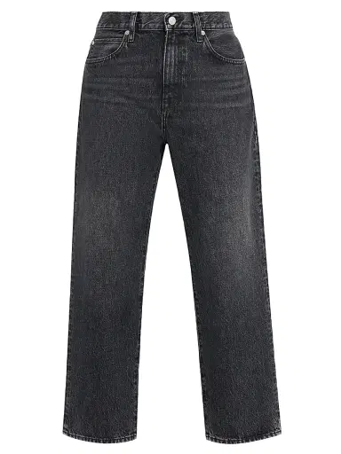 Frame Women's The Hang Mid-Rise Wide-Leg Crop Jeans | Thumbnail 1 Frame Women's The Hang Mid-Rise Wide-Leg Crop Jeans | Thumbnail 1