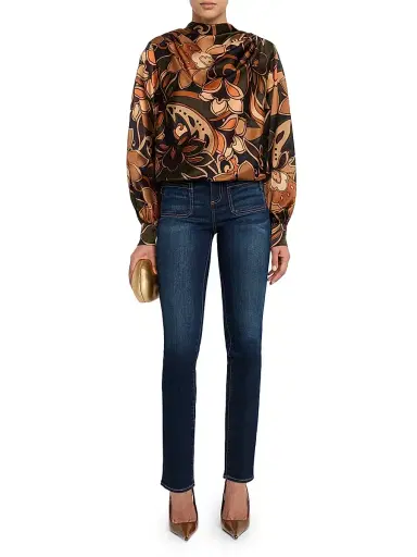 Ramy Brook Women's Emmy High-Rise Skinny Jeans - Dark Rinse | Thumbnail 2 Ramy Brook Women's Emmy High-Rise Skinny Jeans - Dark Rinse | Thumbnail 2