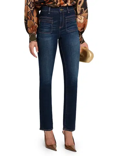 Ramy Brook Women's Emmy High-Rise Skinny Jeans - Dark Rinse | Thumbnail 3 Ramy Brook Women's Emmy High-Rise Skinny Jeans - Dark Rinse | Thumbnail 3