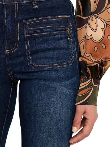 Ramy Brook Women's Emmy High-Rise Skinny Jeans - Dark Rinse | Thumbnail 5 Ramy Brook Women's Emmy High-Rise Skinny Jeans - Dark Rinse | Thumbnail 5