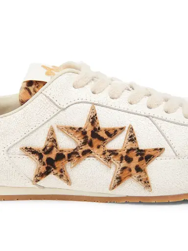 Amiri Women's Pacific Leather Low-Top Sneakers - Alabaster | Thumbnail 5 Amiri Women's Pacific Leather Low-Top Sneakers - Alabaster | Thumbnail 5