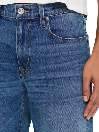 SLVRLAKE Women's Selena Mid-Rise Stretch Wide-Leg Jeans - Santa Ynez | Thumbnail 5 SLVRLAKE Women's Selena Mid-Rise Stretch Wide-Leg Jeans - Santa Ynez | Thumbnail 5