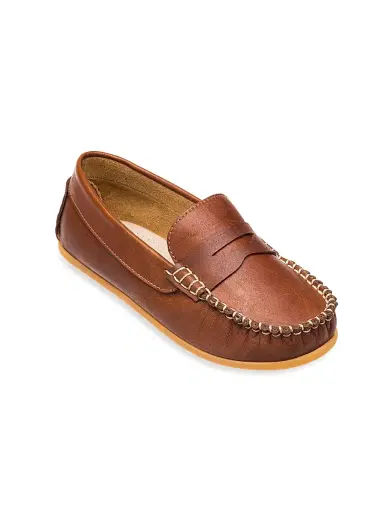 Elephantito Little Boy's & Boy's Alex Driver Loafers - Natural 6 (Child) | Thumbnail 1 Elephantito Little Boy's & Boy's Alex Driver Loafers - Natural 6 (Child) | Thumbnail 1