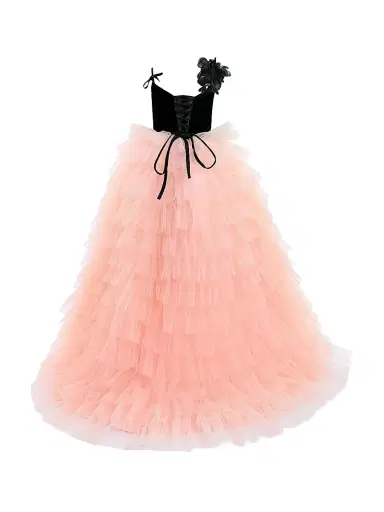 Tulleen Little Girl's & Girl's Reverie Dress - Blush | Thumbnail 2 Tulleen Little Girl's & Girl's Reverie Dress - Blush | Thumbnail 2