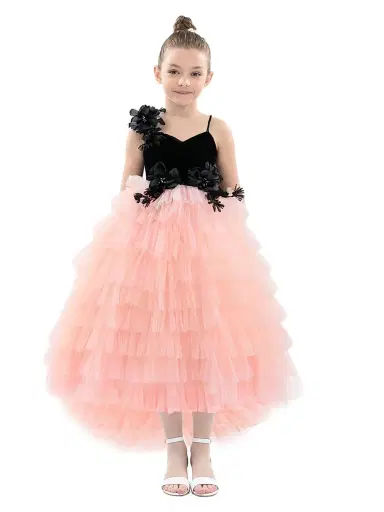 Tulleen Little Girl's & Girl's Reverie Dress - Blush | Thumbnail 5 Tulleen Little Girl's & Girl's Reverie Dress - Blush | Thumbnail 5