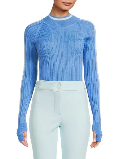 Cordova Women's Saas Merino Wool-Blend Ski Sweater - Azul | Thumbnail 3 Cordova Women's Saas Merino Wool-Blend Ski Sweater - Azul | Thumbnail 3