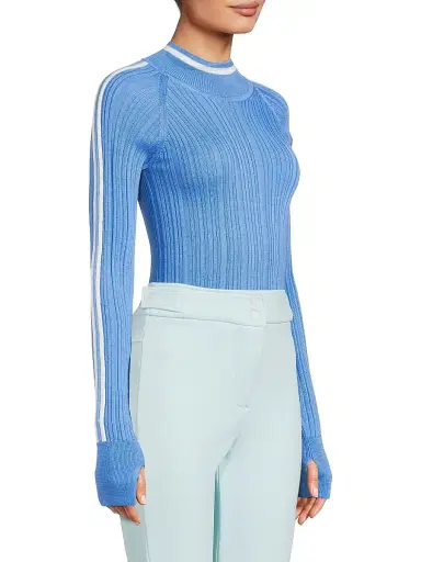 Cordova Women's Saas Merino Wool-Blend Ski Sweater - Azul | Thumbnail 4 Cordova Women's Saas Merino Wool-Blend Ski Sweater - Azul | Thumbnail 4