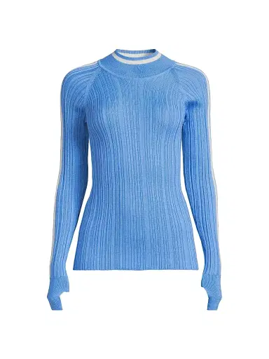 Cordova Women's Saas Merino Wool-Blend Ski Sweater - Azul | Thumbnail 1 Cordova Women's Saas Merino Wool-Blend Ski Sweater - Azul | Thumbnail 1