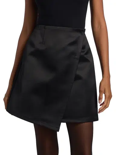 Co Women's Wrap Miniskirt | Thumbnail 3 Co Women's Wrap Miniskirt | Thumbnail 3