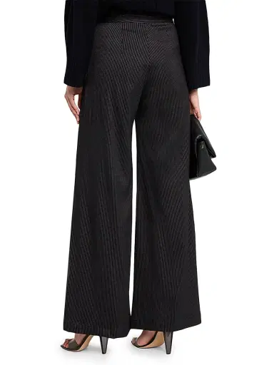 JBQ Women's Oslo Checkered Wide-Leg Pants - Midnight | Thumbnail 4 JBQ Women's Oslo Checkered Wide-Leg Pants - Midnight | Thumbnail 4