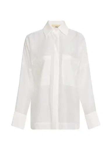 JBQ Women's Cassius Sheer Spread Collar Shirt | Thumbnail 1 JBQ Women's Cassius Sheer Spread Collar Shirt | Thumbnail 1