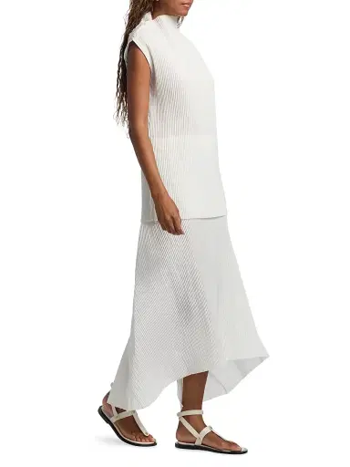 Co Women's Plissé Sleeveless Top | Thumbnail 2 Co Women's Plissé Sleeveless Top | Thumbnail 2