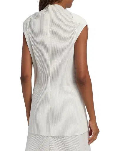 Co Women's Plissé Sleeveless Top | Thumbnail 5 Co Women's Plissé Sleeveless Top | Thumbnail 5