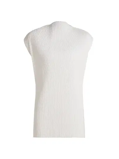 Co Women's Plissé Sleeveless Top | Thumbnail 1 Co Women's Plissé Sleeveless Top | Thumbnail 1