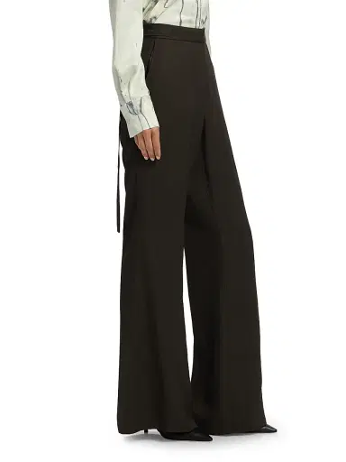 Jason Wu Collection Women's Soft Suiting Flare Pants - Nori - Size 12 | Thumbnail 4 Jason Wu Collection Women's Soft Suiting Flare Pants - Nori - Size 12 | Thumbnail 4