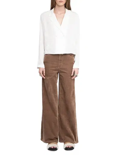 Zadig & Voltaire Women's Tussi Jacquard Horses Silk Blouse - Judo - Size XS | Thumbnail 2 Zadig & Voltaire Women's Tussi Jacquard Horses Silk Blouse - Judo - Size XS | Thumbnail 2