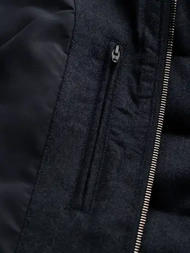 Eton Men's Wool Flannel Padded Vest - Navy - Size XXL | Thumbnail 7 Eton Men's Wool Flannel Padded Vest - Navy - Size XXL | Thumbnail 7