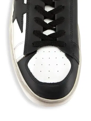 Golden Goose Men's Stardan Leather Sneakers | Thumbnail 4 Golden Goose Men's Stardan Leather Sneakers | Thumbnail 4