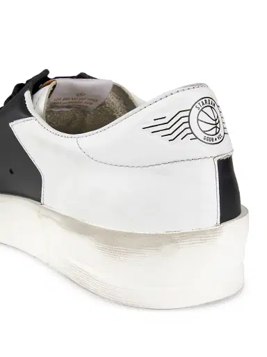 Golden Goose Men's Stardan Leather Sneakers | Thumbnail 6 Golden Goose Men's Stardan Leather Sneakers | Thumbnail 6