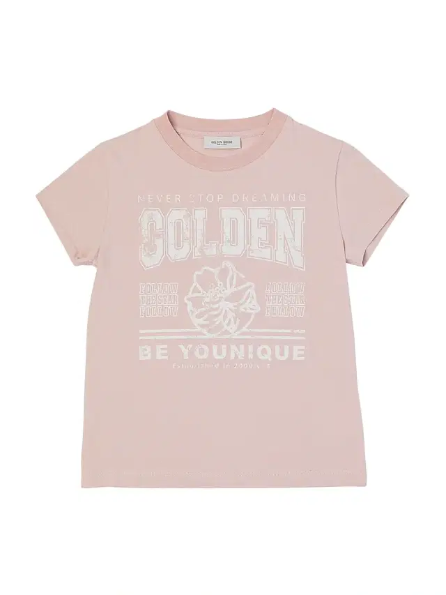 Little Girl's & Girl's Journey Logo Cotton T-Shirt - Pink Little Girl's & Girl's Journey Logo Cotton T-Shirt - Pink