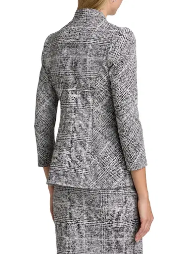 Chiara Boni La Petite Robe Women's Hisako Print Flower Jacket | Thumbnail 5 Chiara Boni La Petite Robe Women's Hisako Print Flower Jacket | Thumbnail 5