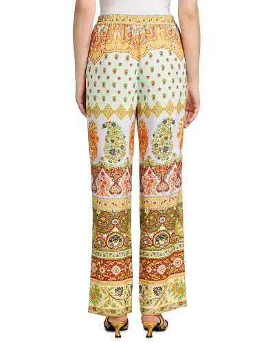 Etro Women's Paisley Drawstring Trousers | Thumbnail 5 Etro Women's Paisley Drawstring Trousers | Thumbnail 5