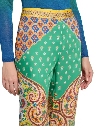 Etro Women's Paisley Bootcut Trousers | Thumbnail 6 Etro Women's Paisley Bootcut Trousers | Thumbnail 6