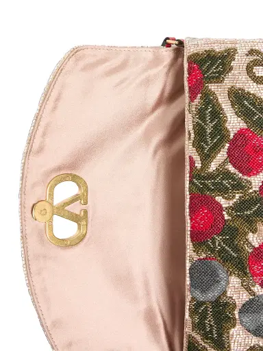 Valentino Garavani Women's Devain Embroidered Small Top Handle Bag | Thumbnail 7 Valentino Garavani Women's Devain Embroidered Small Top Handle Bag | Thumbnail 7