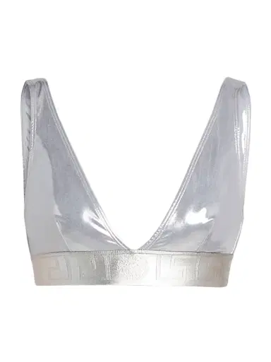 Versace Women's Laminated Metallic Bikini Top | Thumbnail 1 Versace Women's Laminated Metallic Bikini Top | Thumbnail 1