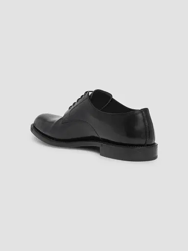 Dolce & Gabbana Men's Polished Leather Derbys - Black - Size 11 | Thumbnail 4 Dolce & Gabbana Men's Polished Leather Derbys - Black - Size 11 | Thumbnail 4