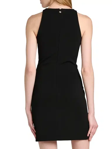 Versace Women's Stretch Crêpe Embellished Minidress | Thumbnail 5 Versace Women's Stretch Crêpe Embellished Minidress | Thumbnail 5