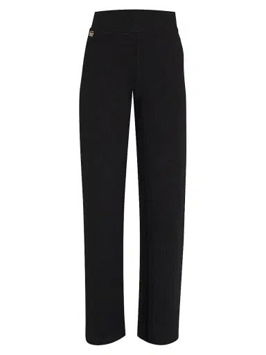 Lune Active Women's Moon Stretch-Knit Pants - Black - Size Large | Thumbnail 1 Lune Active Women's Moon Stretch-Knit Pants - Black - Size Large | Thumbnail 1