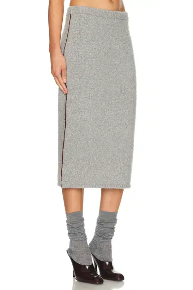 The Elder Statesman Glacier Midi Skirt | Thumbnail 2 The Elder Statesman Glacier Midi Skirt | Thumbnail 2
