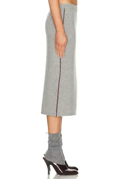The Elder Statesman Glacier Midi Skirt | Thumbnail 3 The Elder Statesman Glacier Midi Skirt | Thumbnail 3