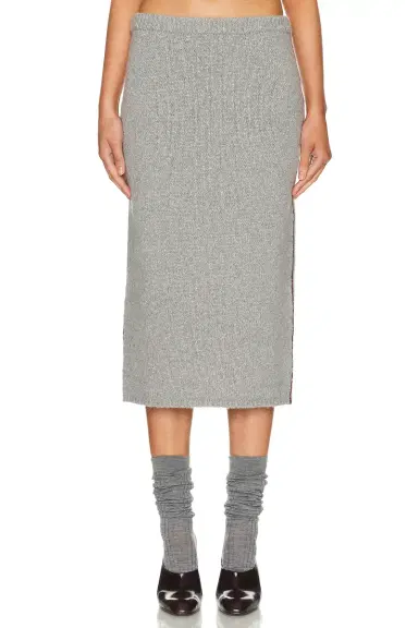 The Elder Statesman Glacier Midi Skirt | Thumbnail 1 The Elder Statesman Glacier Midi Skirt | Thumbnail 1