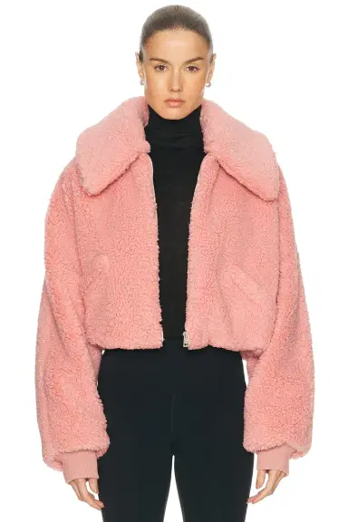 Givenchy Faux Fur Bomber Jacket | Thumbnail 2 Givenchy Faux Fur Bomber Jacket | Thumbnail 2