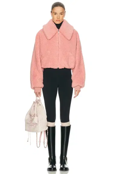 Givenchy Faux Fur Bomber Jacket | Thumbnail 5 Givenchy Faux Fur Bomber Jacket | Thumbnail 5