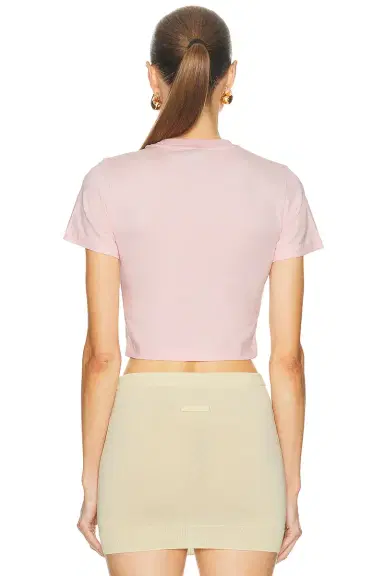 Casablanca Cropped Baby Tee | Thumbnail 3 Casablanca Cropped Baby Tee | Thumbnail 3