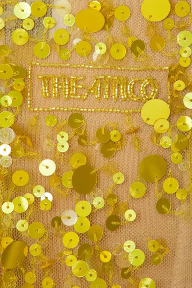 THE ATTICO Sheer Sequin Gown | Thumbnail 4 THE ATTICO Sheer Sequin Gown | Thumbnail 4