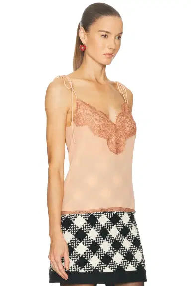 Valentino Crepe De Chine Top | Thumbnail 2 Valentino Crepe De Chine Top | Thumbnail 2