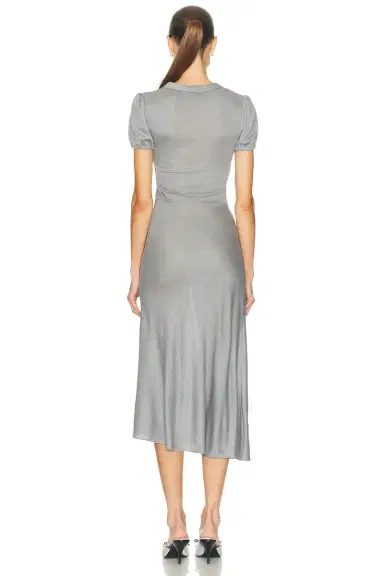 Miu Miu Jersey Seta Dress | Thumbnail 3 Miu Miu Jersey Seta Dress | Thumbnail 3