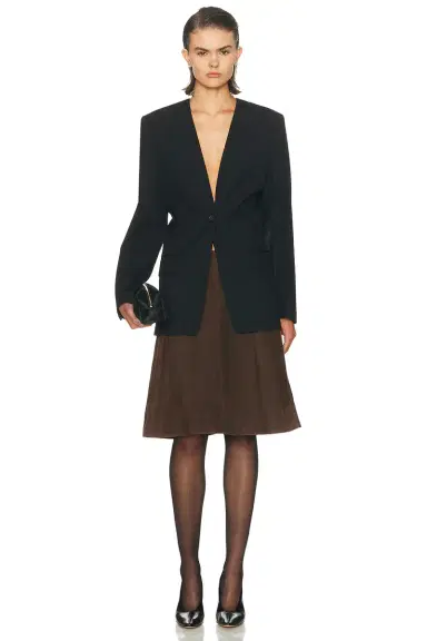 Toteme Slouch Blazer | Thumbnail 4 Toteme Slouch Blazer | Thumbnail 4