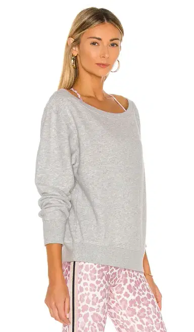 Spiritual Gangster Vida Off Shoulder Sweatshirt | Thumbnail 2 Spiritual Gangster Vida Off Shoulder Sweatshirt | Thumbnail 2
