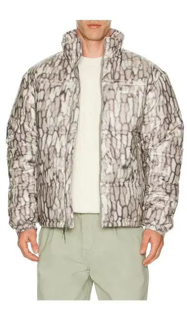 HUF 89 Warped Camo Tyvek Puffer Jacket | Thumbnail 1 HUF 89 Warped Camo Tyvek Puffer Jacket | Thumbnail 1