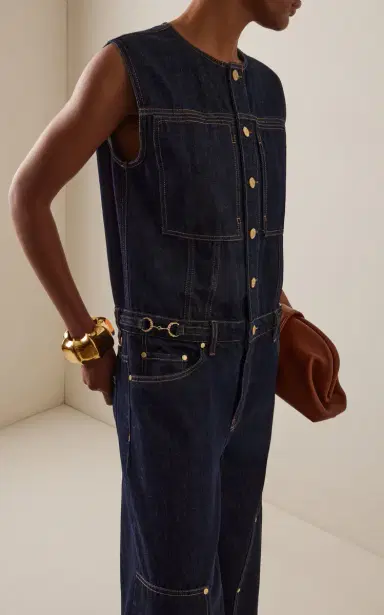 Ulla Johnson The Esme Denim Jumpsuit | Thumbnail 3 Ulla Johnson The Esme Denim Jumpsuit | Thumbnail 3