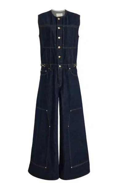 Ulla Johnson The Esme Denim Jumpsuit | Thumbnail 1 Ulla Johnson The Esme Denim Jumpsuit | Thumbnail 1