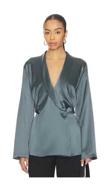 EAVES Sigrun Slouch Waist Robe Top | Thumbnail 1 EAVES Sigrun Slouch Waist Robe Top | Thumbnail 1
